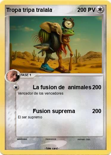 Pokemon Tropa tripa tralala