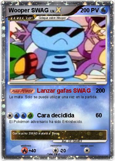 Pokemon Wooper SWAG