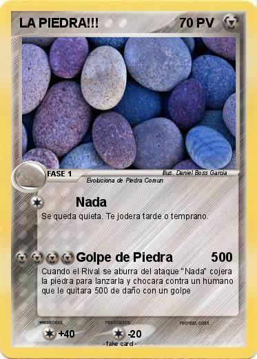 Pokemon LA PIEDRA!!!