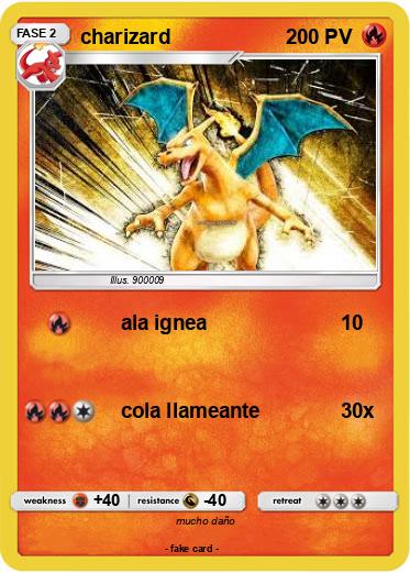 Pokemon charizard