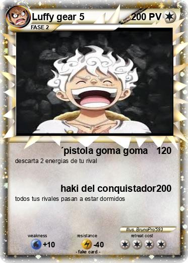 Pokemon Luffy gear 5