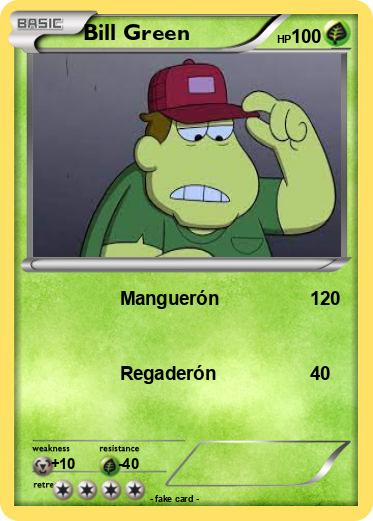 Pokemon Bill Green