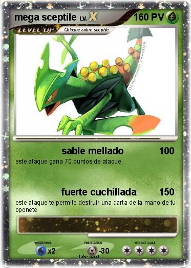 Pokemon mega sceptile