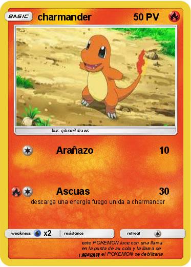 Pokemon charmander