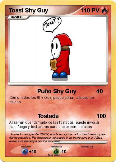 Pokemon Toast Shy Guy