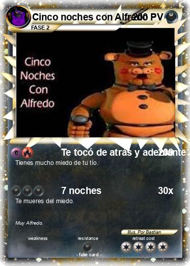 Pokemon Cinco noches con Alfredo