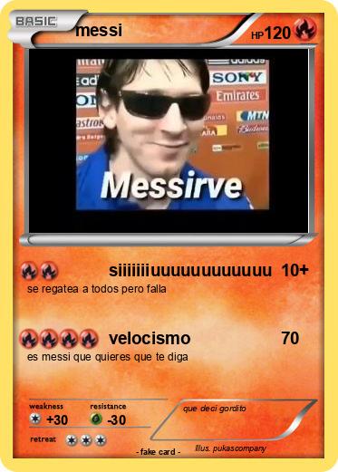 Pokemon messi