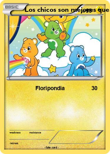 Pokemon Los chicos son mejores que las flores