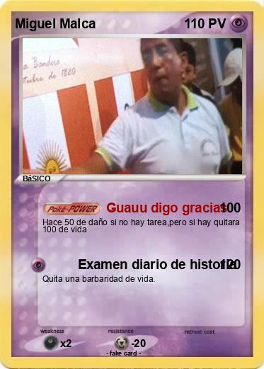 Pokemon Miguel Malca
