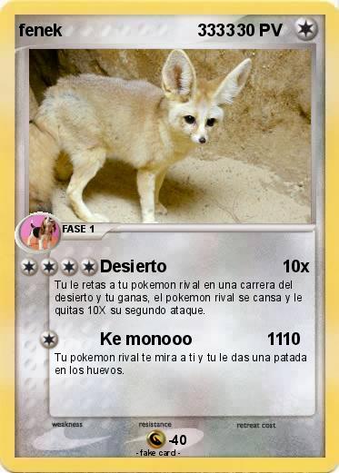 Pokemon fenek                             3333