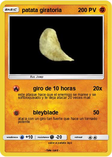 Pokemon patata giratoria