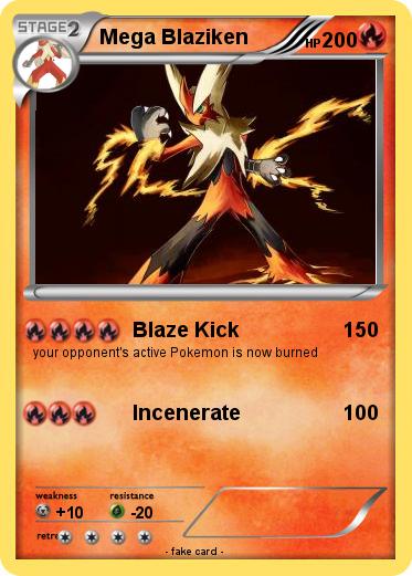 Pokemon Mega Blaziken