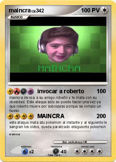 Pokemon maincra