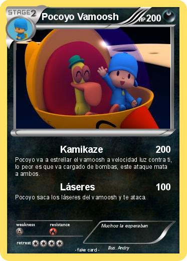 Pokemon Pocoyo Vamoosh