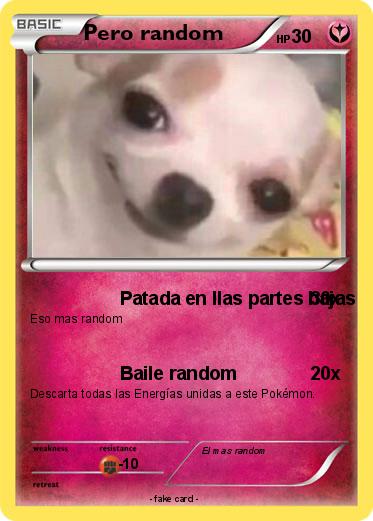 Pokemon Pero random
