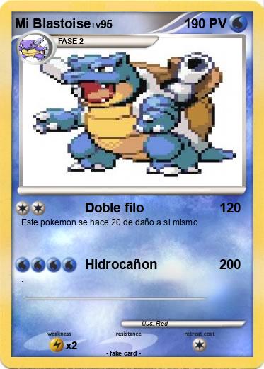 Pokemon Mi Blastoise