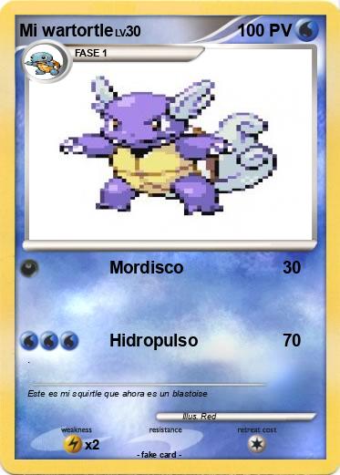 Pokemon Mi wartortle