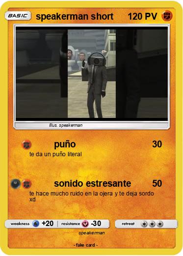 Pokemon speakerman short
