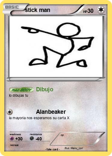 Pokemon stick man