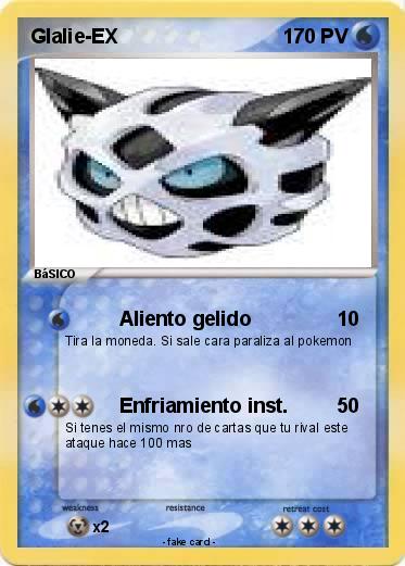 Pokemon Glalie-EX