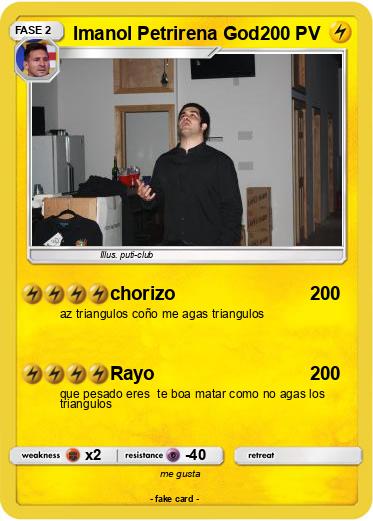 Pokemon Imanol Petrirena God