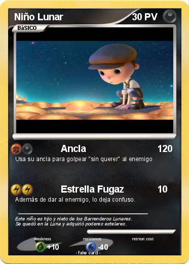Pokemon Niño Lunar