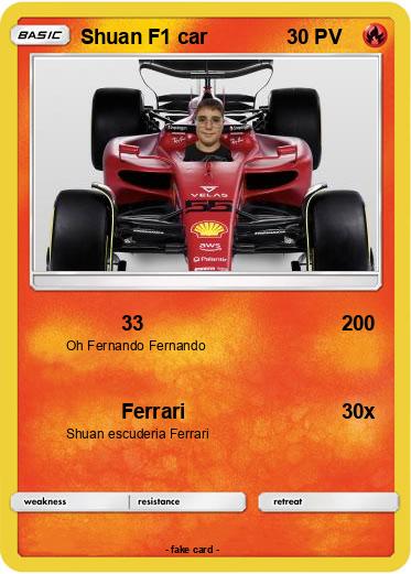 Pokemon Shuan F1 car