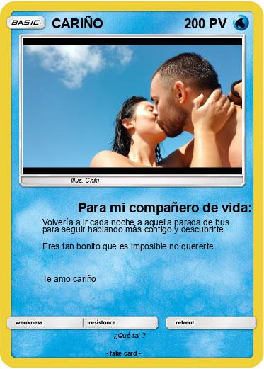 Pokemon CARIÑO