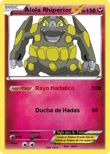 Pokemon Alola Rhiperior