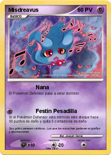 Pokemon Misdreavus