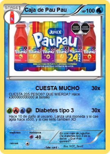 Pokemon Caja de Pau Pau