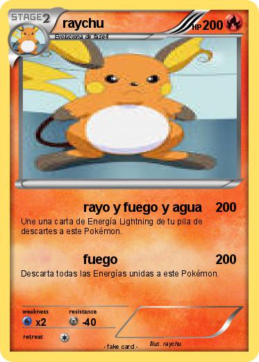 Pokemon raychu