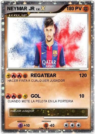 Pokemon NEYMAR JR