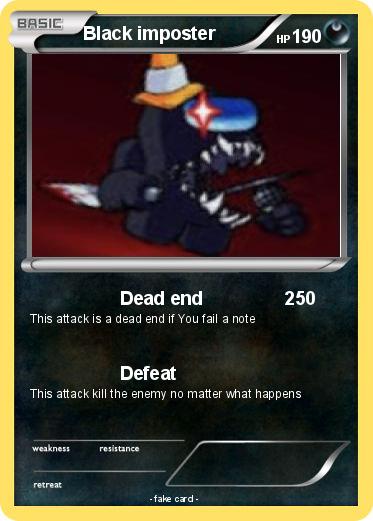 Pokemon Black imposter