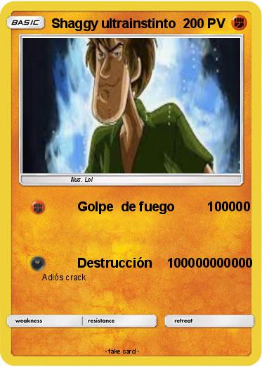 Pokemon Shaggy ultrainstinto