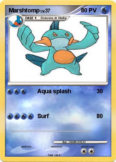 Pokemon Marshtomp