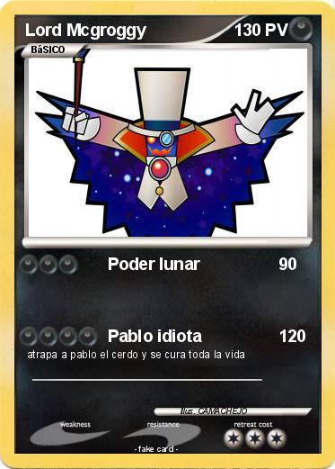 Pokemon Lord Mcgroggy