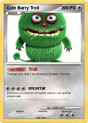 Pokemon Cute Barry Troll