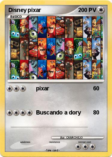 Pokemon Disney pixar