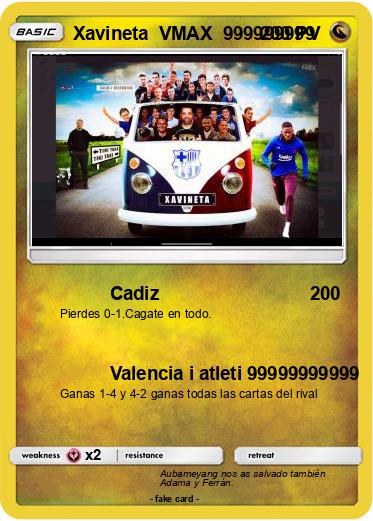 Pokemon Xavineta  VMAX  999999999