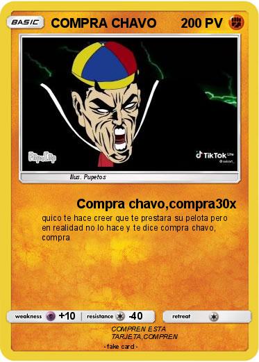 Pokemon COMPRA CHAVO