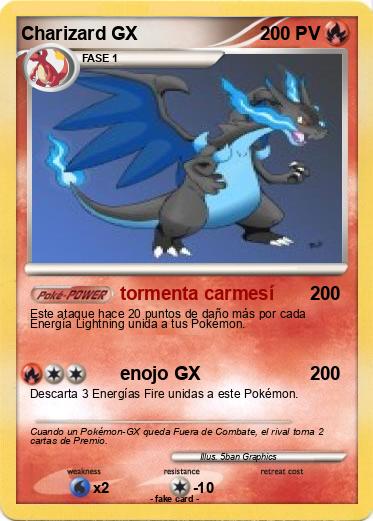 Pokemon Charizard GX