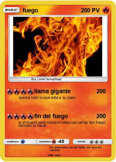 Pokemon fuego