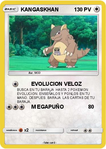 Pokemon KANGASKHAN