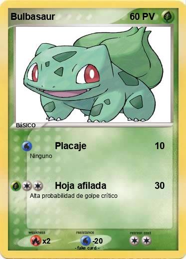 Pokemon Bulbasaur