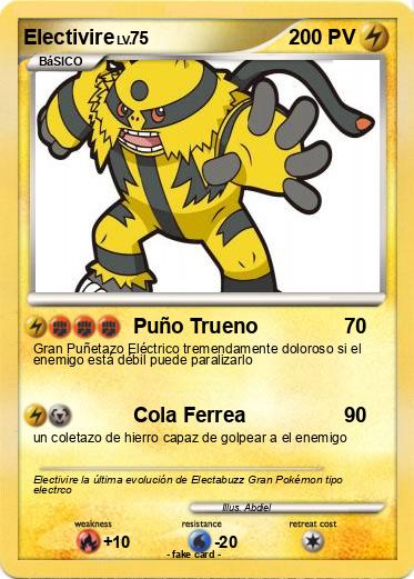 Pokemon Electivire