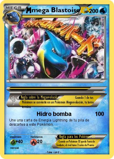 Pokemon mega Blastoise