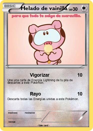 Pokemon Helado de vainilla