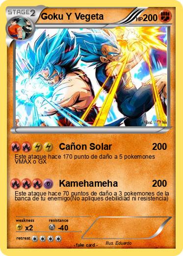 Pokemon Goku Y Vegeta