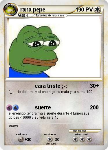 Pokemon rana pepe